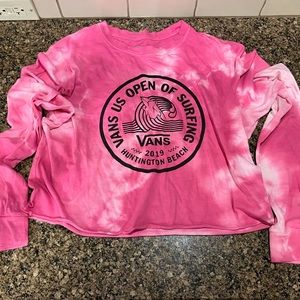Vans US Surfing Open long sleeve crop t-shirt